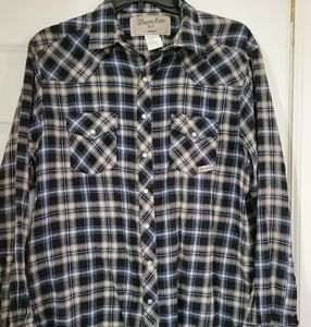 Wrangler pearl snap VTG